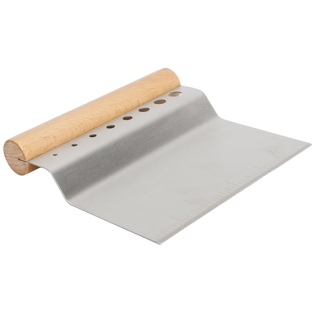 Cuchillo De Masa, Raspador De Masa De Cocina Multifunción Con Escala De Medición Para Pizza