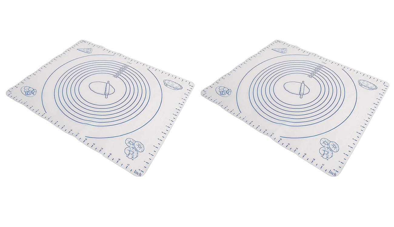 Norpro Silicone Pastry Mat with Measures 2 Pack