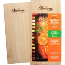 Grilling Planks - 2 Pack Cedar - Premium 5.5 x 11.5 Western Cedar for Barbecue Salmon, Seafood, Steak, Burgers, Pork Chops, Vegetables and More!