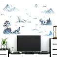 thumbnail image 4 of Advancent Pegatina de pared de estilo nórdico, diseño de escena de Hotel en casa, fondo de televisión, calcomanía autoadhesiva, adorno de habitación Decoración del hogar Advancent HA078378-00, 4 of 6