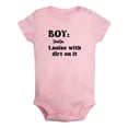 thumbnail image 2 of iDzn BOY DEFINITION A NOISE WITH DIRT ON IT Funny Rompers For Babies, Newborn Baby Unisex Bodysuits, Infant Jumpsuits, Toddler 0-24 Months Kids One-Piece Oufits, 2 of 5