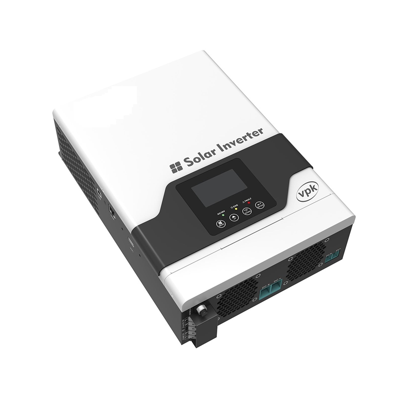 PV1800 VPK 3KW 24V Home Hybrid Solar Inverter 60A Charge Controller High Frequency Small Off Grid Solar System Monitor