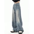 thumbnail image 4 of EMMIOL Women's Baggy Jeans High Waist Barrel Jeans Y2K Vintage Wide Leg Fit Jeans 90s Boyfriend Streetwear Denim Pants, 4 of 6