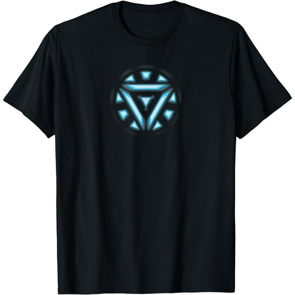 Iron Man Tony Stark Arc Reactor DTG Print Unisex T-Shirt