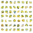 thumbnail image 5 of 50 Lemon Themed Watercolor Decorative Stickers, Premium Vinyl Scratch-Resistant And Fade-Proof Stickers For Luggage Cars And Various Daily Decoration Needs, 5 of 6