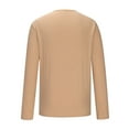 thumbnail image 6 of FAIWAD Men's Slim Stretch Shirts Long Sleeve V Neck Stylish T-Shirts Casual Comfy Breathable Blouse Tops, 6 of 6