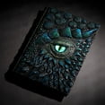 thumbnail image 1 of A5 Creativity Handmade Magic Resin Cover Notebook Hand Account Book 3D Dragon Relief Deluxe Animated Dragon Book, 1 of 1