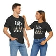thumbnail image 6 of Funny Cats Beatles Crossing Parody T-shirt Abbey Road Parody Cat Shirt, 6 of 7