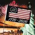 thumbnail image 4 of Us 250 Flag – 250th Anniversary USA Double Sided 3-Ply Outdoor Flag, We The People 1776-2026 Patriotic Yard & House Banner for 4th of July (3X5), 4 of 5