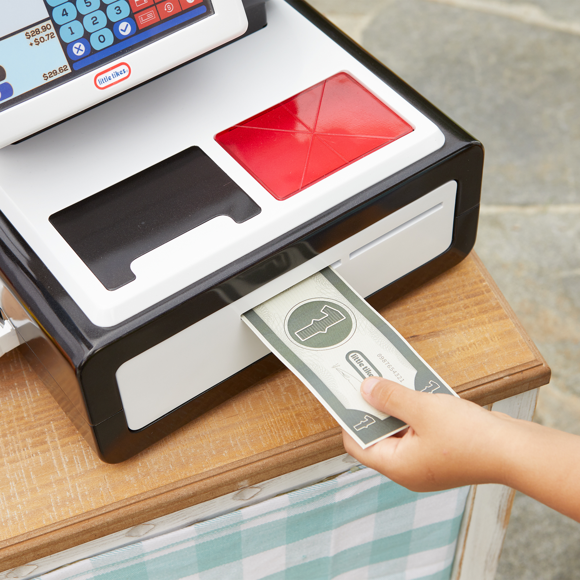 Little Tikes First Self-Checkout Stand Play Cash Register photo 7