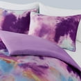 thumbnail image 3 of Gracie Mills Orion Dreamscape Watercolor Tie Dye Comforter Set with Cozy Throw Pillow - GRACE-14069, 3 of 5