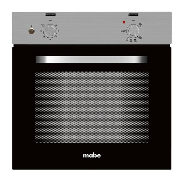 Horno Mabe Empotre a gas 60cm Acero Inox cristal Grill 127v