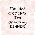 thumbnail image 4 of Inktastic I'm Not Crying, I'm Ordering Dinner Boys or Girls Baby Bodysuit, 4 of 5