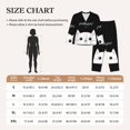 thumbnail image 4 of Pajamas for Women Set - Cat Meow Comfy Long Sleeve Button Up Pajama Sets for Women 2 Piece, Soft Sleepwear Nightwear Pjs Lounge Sets for Women with Pockets, 4 of 6