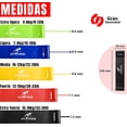 thumbnail image 4 of Bandas de Resistencia yofitness Set de 5 para Ejercicio en Casa o Gimnasio, 4 of 6