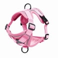 thumbnail image 7 of Exclusivo Mezcla Pet Harness and Leash Set, Adjustable Reflective Walking Dog Harness for Small Dogs, No Pull Soft Mesh Puppy Harness, Pink, S, 7 of 7