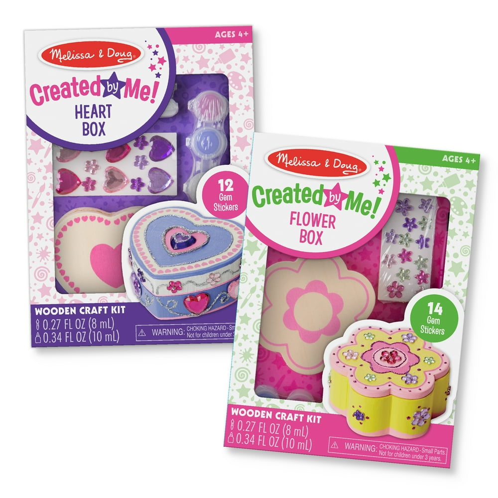 Melissa & Doug Created by Me! Paint & Decorate Your Own Wooden Trinket
