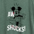 thumbnail image 3 of Disney - Mickey & Friends - Aw Shucks - Mickey Solo - Women's Short Sleeve Graphic T-Shirt, 3 of 5