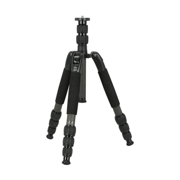 Sirui T-2204S T-S Series Carbon Fiber Travel Tripod / Monopod, 33 lb Capacity, Black