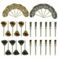 thumbnail image 1 of 36PCS Steel Wire Brass Brush Polishing Brush Grinding Wheel For Hob, 1 of 7