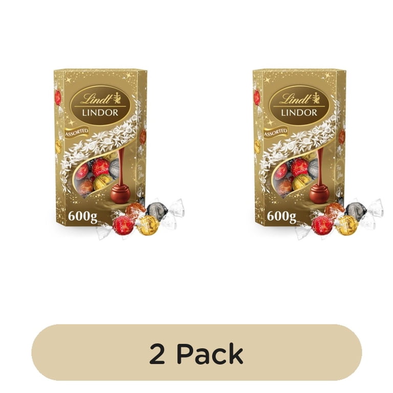 Lindt Lindor Assorted Chocolate Truffles Extra Large Box 600g