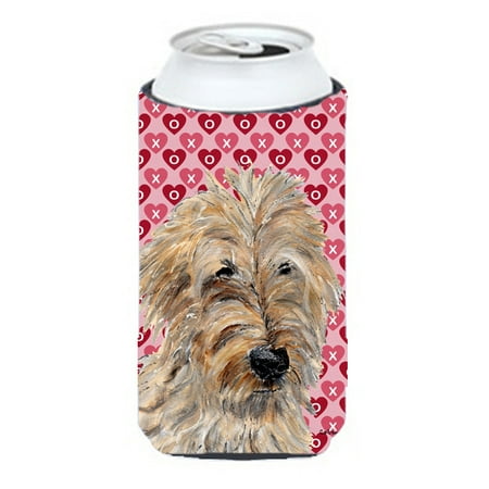 

Carolines Treasures SC9715TBC Golden Doodle 2 Hearts and Love Tall Boy Hugger Tall Boy multicolor
