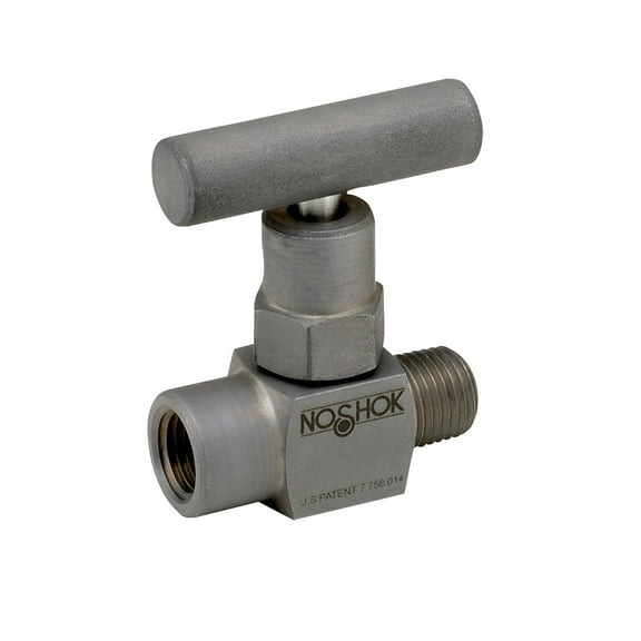 Mini Valve, Hard Seat, 1/4 NPT Male - 1/4 NPT Female, Steel, 0.172" Orifice