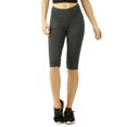 thumbnail image 4 of TheLovely Women & Plus Soft Cotton Active Stretch Workout Biker Shorts (21") with Wide Wastband, 4 of 5