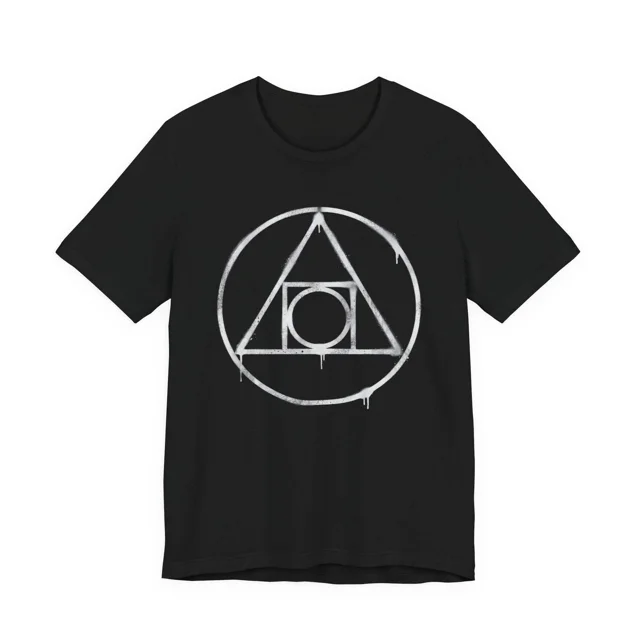 Philosopher Stone Alchemy Symbol Mystic Sacred Geometry Science Unisex T-Shirt B02154, up to size 5XL