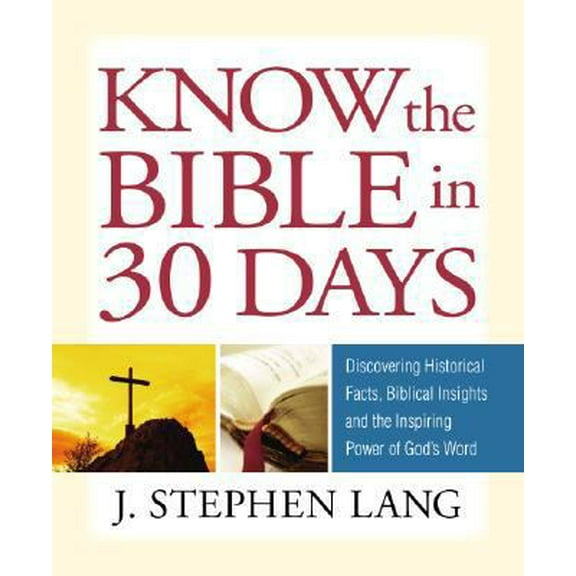 Pre-Owned Know the Bible in 30 Days (Hardcover) 0824947339 9780824947330