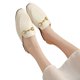 thumbnail image 5 of Slip en Portaobjetos Mulas Hebilla Zapatos para Mujeres La Cadena Metal Del Dedo Pie, 5 of 9