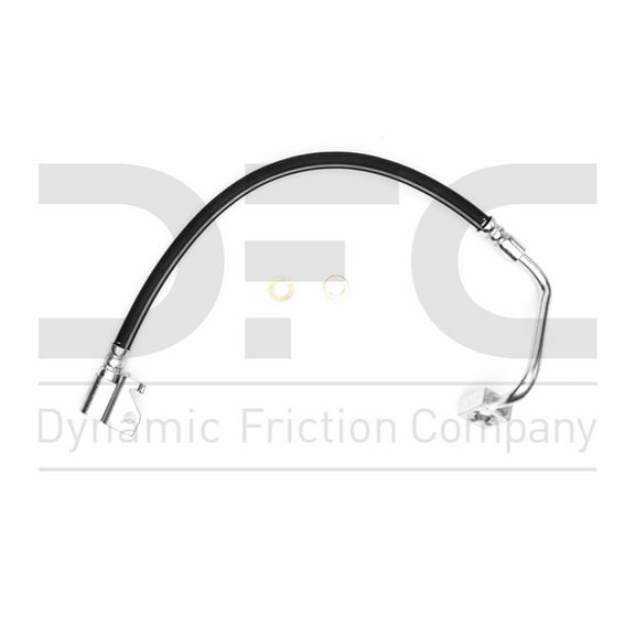 Front Left Dynamic Friction Company Brake Line Hose 350-42018 For 2005-2010 Jeep Grand Cherokee, 2006-2010 Jeep Commander
