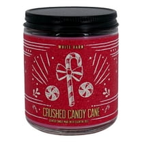 White Barn Bath and Body Works, 1-Wick Candle w/Essential Oils - 7 oz - (Crushed Candy Cane)