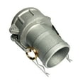 thumbnail image 4 of Sigma E300 300C 3" Aluminum Female Male Camlock Hose Barb Coupler Adapter &Clamp, 4 of 8