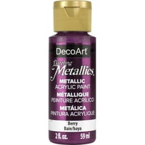 DecoArt Dazzling Metallics Acrylic Color, 2 oz., Berry
