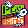 thumbnail image 3 of CafePress - Nerf Beyond Limits T Shirt - Mens Tri-blend T-Shirt, 3 of 4
