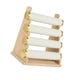 thumbnail image 2 of Soporte para pulseras, expositor de brazaletes, base de madera de varias capas, organizador de joyas Cuatro Capas Beige, 2 of 9