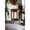 Walnut, variant on Walnut finish, round leg with shelf / Decorates sunroom, 25 - inch package depth