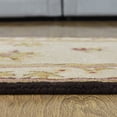 thumbnail image 4 of Rugsotic Carpets Hand Tufted Wool Eco-Friendly Area Rugs - 2'6''x10', Runner, Cream, Modern Contemporary Design, High Pile Handmade Anti Skid Rugs for Living Room, Bed Room (K00S08), 4 of 9
