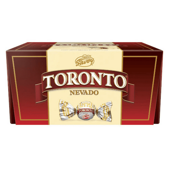Nestle Savoy Toronto Nevado Hazelnut Bonbons With Milk & White Chocolate Coating Box (324g)