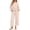 Pink, variant on Szluipve 2 Piece Sets for Women Gingham Plaid Round Neck Long Sleeve Ruffle Peplum Top And Drawstring Wide Leg Cropped Pants 2 Piece Outfit Casual Loungewear Set With Pockets Brown XL