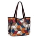 thumbnail image 5 of Bolsos de mano de diseñador nuevos a la moda con estampado de cuadros escoceses coloridos y de gran capacidad para mujer, superventas, 5 of 5
