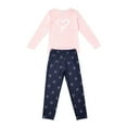 thumbnail image 4 of SJLDQY Valentines Women's Pajamas Set 2 Peice Pjs Set for Women Valentine's Day Love Heart Graphic Long Sleeve Pajama Tops Pants Soft Comfy Homewear Sleepwear Outfits, 4 of 4
