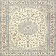 thumbnail image 1 of Ahgly Company Indoor Square Traditional Rosy Brown Pink Medallion Area Rugs, 4' Square, 1 of 6