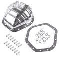 thumbnail image 2 of GELUOXI 10.5'' Polished Rear Differential Cover for Chevy/GMC 3/4 & 1 ton 1973-2000 14 Bolt, 2 of 10