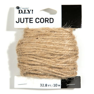 Jiyugala Diy Knitting Diy 40M Natural Brown Jute Hemp Rope Twine String  Cord Shank Craft String Diy Making 