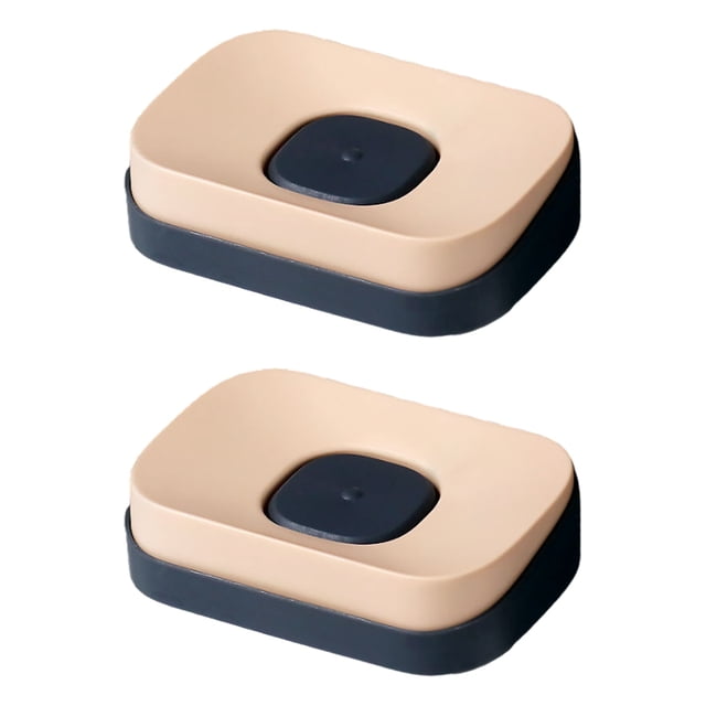 2 paquetes de jabones de sujeción fuerte, soporte para jabón con ventosa, accesorios universales imprescindibles para la cocina y el baño