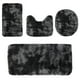 thumbnail image 2 of Uuiauoio Solid Color Bath Mats 4 Set,Bathroom Rugs,Toilet Mats Universal,Soft and Comfortable,Water Absorption,Non-Slip Thick Washable,Easier to Dry(15.7x31.5in,15.7x23.6in,15.7x19.6in,15.7x14.9in), 2 of 7