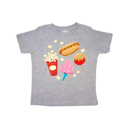

Inktastic Summer Treats- hot dog popcorn Gift Toddler Boy or Toddler Girl T-Shirt