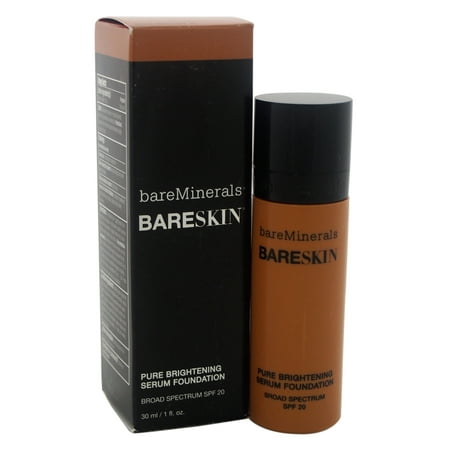 BareSkin Pure Brightening Serum Foundation SPF20 All Skin Types - Bare Walnut 18 by bareMinerals for 1fl